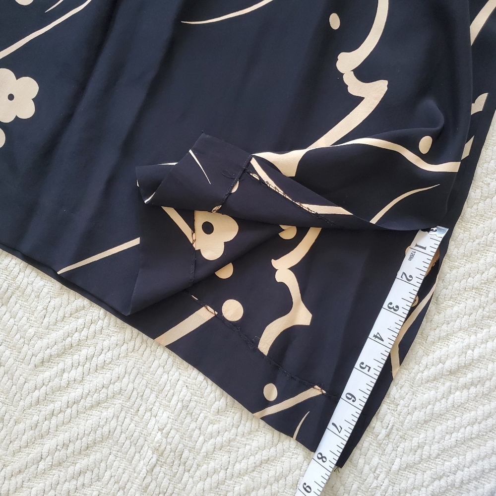 Vintage Robert Janan 100% Silk Saks Fifth Avenue Cocktail Dress - Picture 15 of 15
